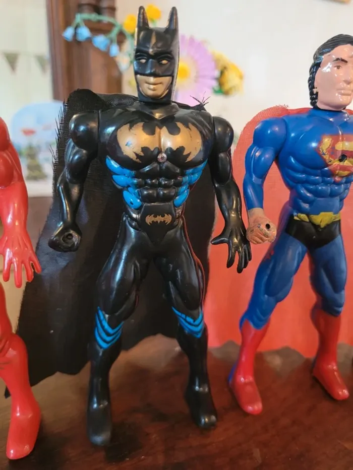 Vends 5 personnages bootlegs super héros palengke toy ukraine 80s 90s - photo numéro 3