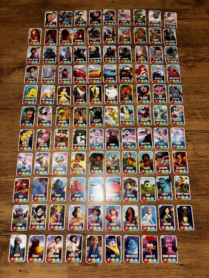 Collection complète Disney - 108 cartes - photo numéro 6