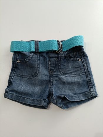 Short en jeans
