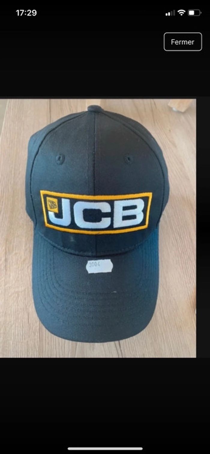 Casquette jcb