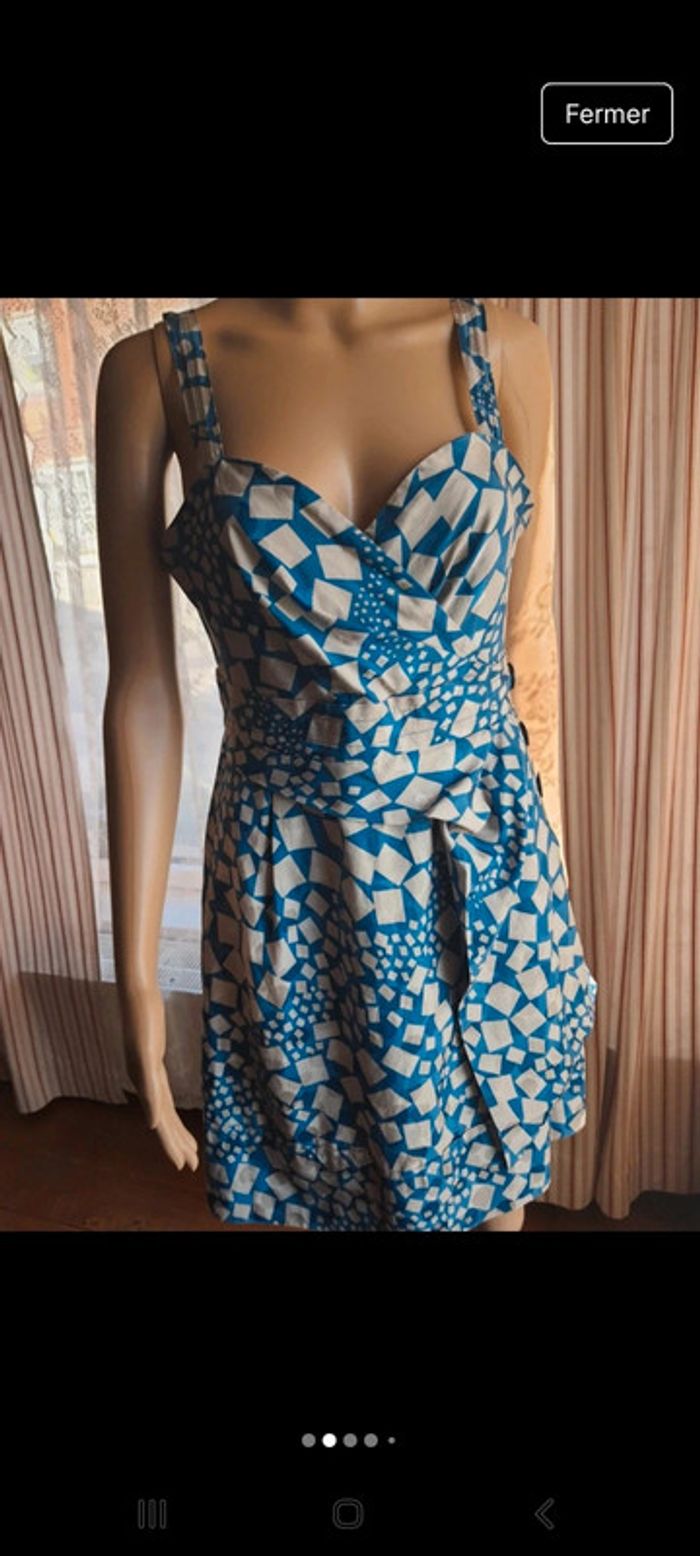 Robe vintage Marc Jacobs us6 fr38 soie/coton - photo numéro 2