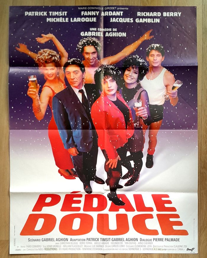 Grande affiche film cinéma Pédale douce