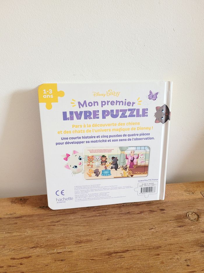 Mon premier livre puzzle Disney Baby - photo numéro 2