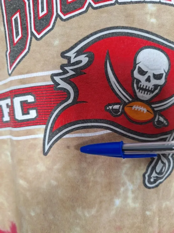tee shirt /Tie dye nfl homme taille L - Tampa Bay Buccaneers (509) - photo numéro 9