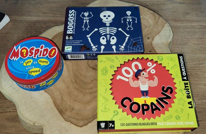 Lot 3 jeux de société