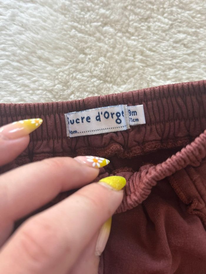 Pantalon ~ sucre d’orge ~ 9 mois - photo numéro 2