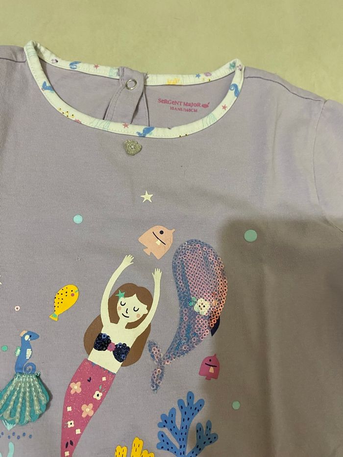 Pyjama sirène sergent major 10 ans - photo numéro 4