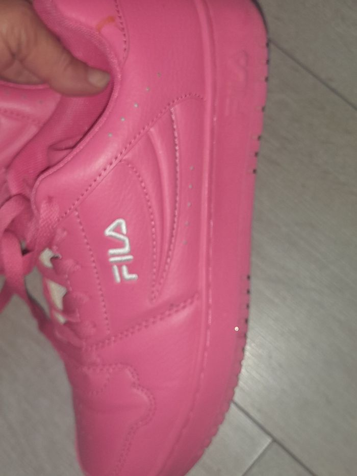 Baskets Fila rose - photo numéro 6