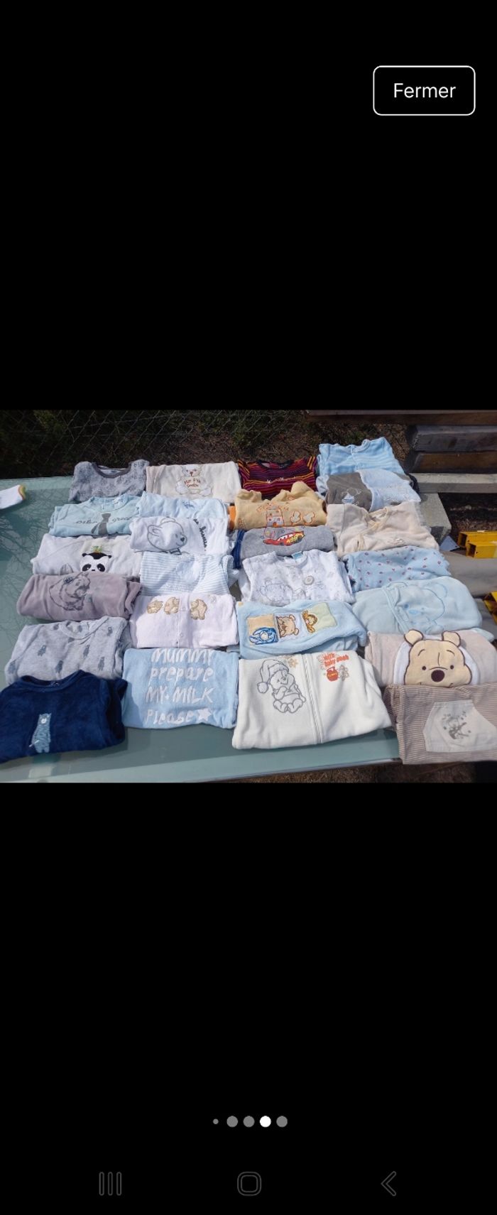 Lots de vêtements garçon 6 mois - photo numéro 2