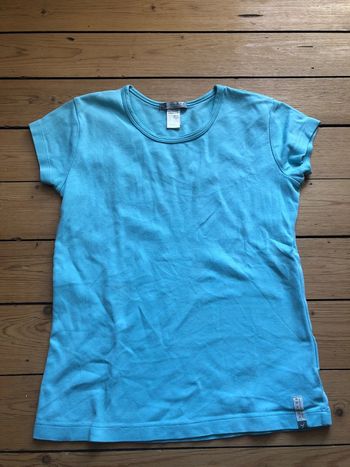 Tee shirt turquoise