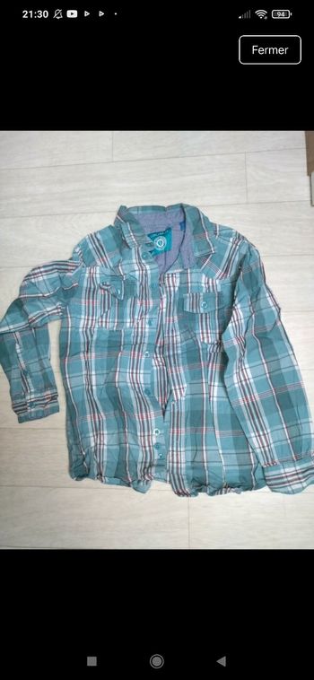 Chemise 8 ans Okaïdi 