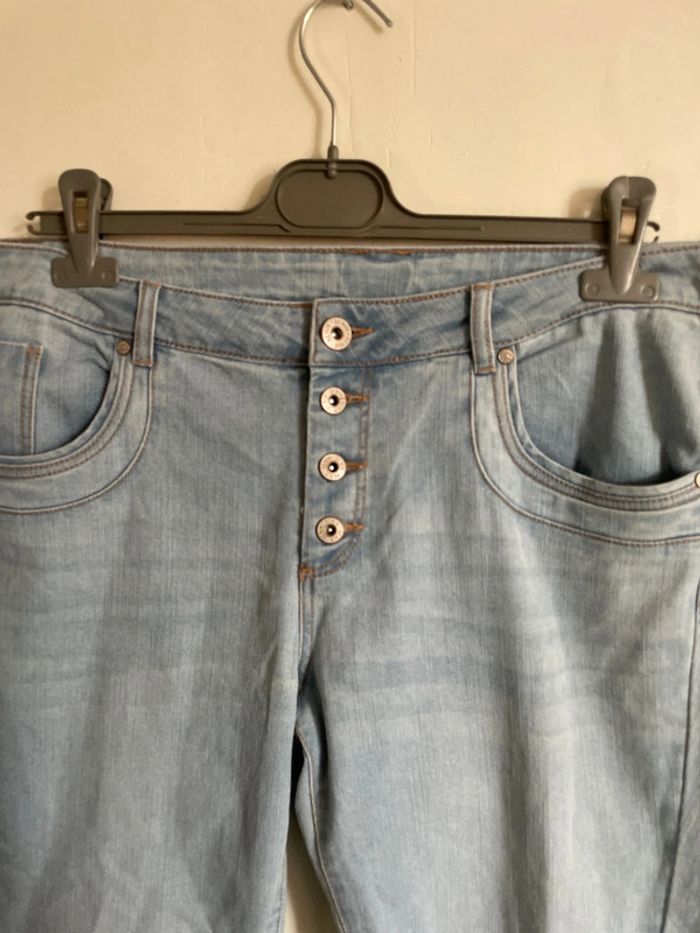 Pantacourt jeans 46 - photo numéro 2