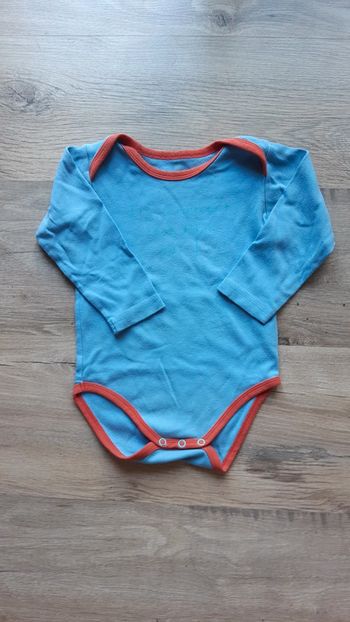 Bodie bleu manches longues