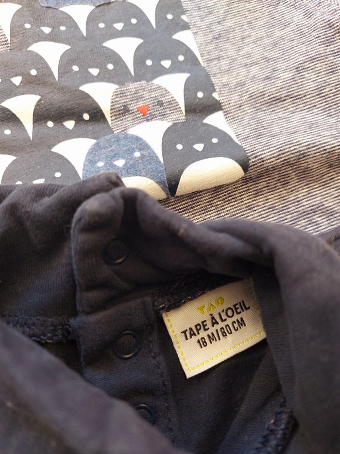 Lot de 3 sous-pulls Obaibi et Tape à l'oeil 18 mois - photo numéro 2