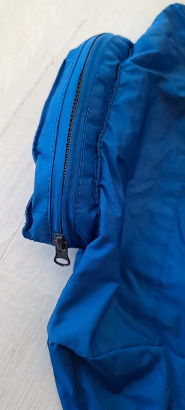 Veste de pluie jacket - Losan - 86 cm - bleu - capuche retractable - automne printemps - photo numéro 7