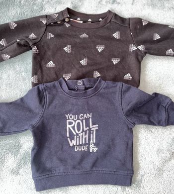Lots de pull taille 3/6 mois en très bonne états
