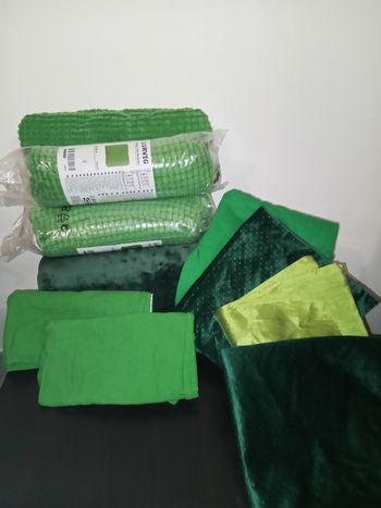 Lot décoratifs salon vert