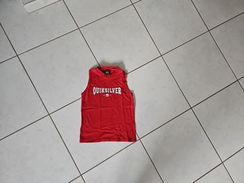 Débardeur garçon 10 ans quiksilver chla4