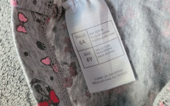 Leggings Minnie 6 ans - photo numéro 4