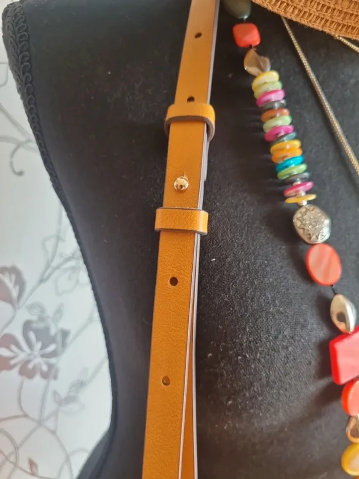 Sac bandoulière moutarde - photo numéro 5