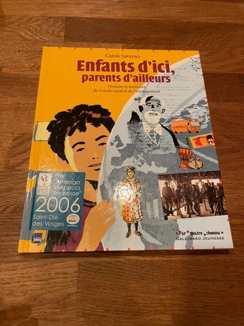 Livre Enfants d’ici parents d’ailleurs