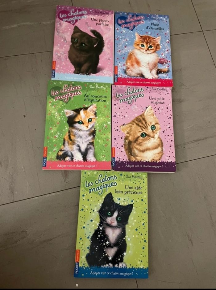 Lot livres Les chatons magiques - photo numéro 1