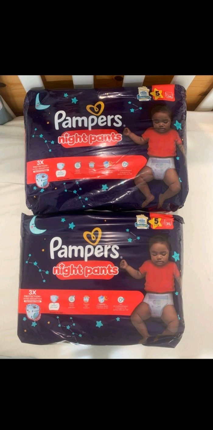 Pampers night Pants taille 5