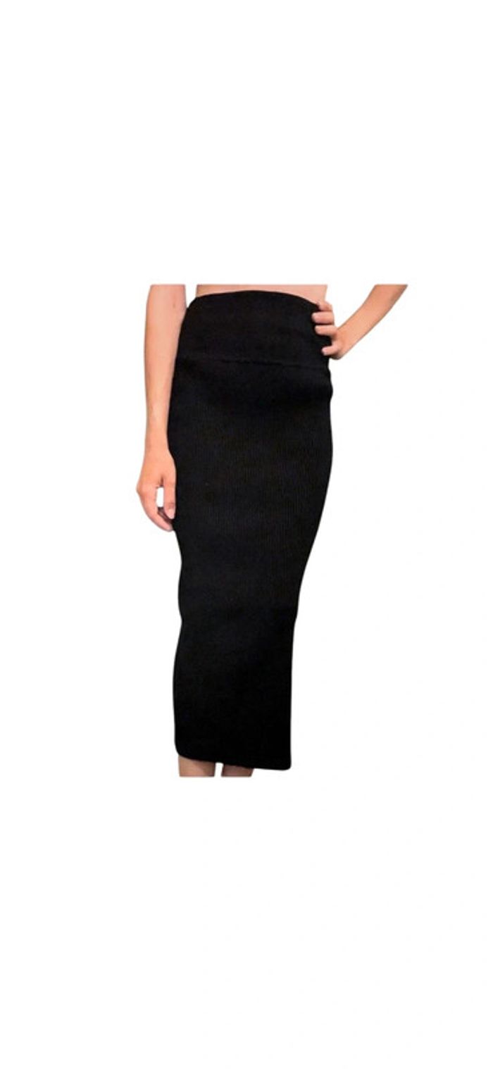 Jupe maternité noire Zara Taille L - photo numéro 2