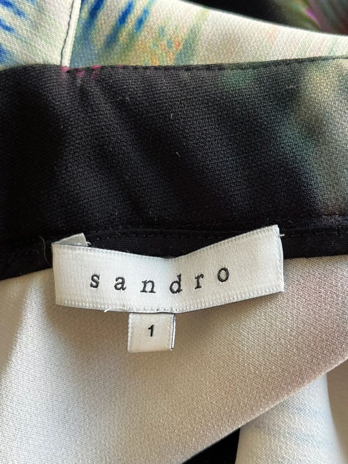 Robe colorée cintrée Sandro S - photo numéro 6