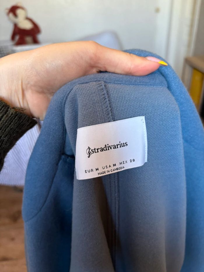 Manteau bleu Stradivarius - Taille M - Neuf - photo numéro 2