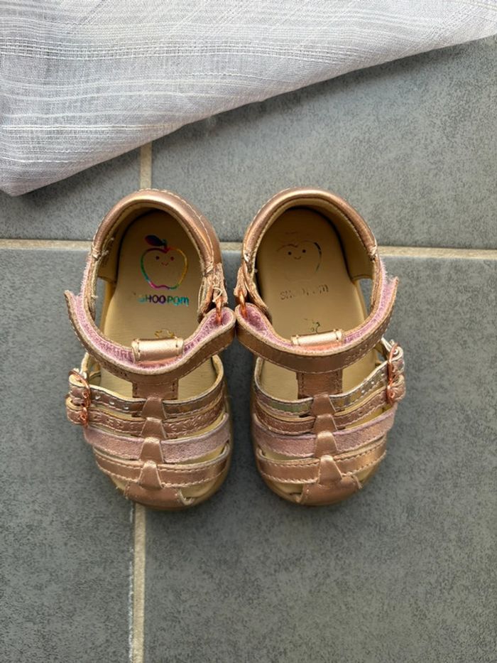 Sandales bébé fille cuir Shoo Pom 20 - photo numéro 2
