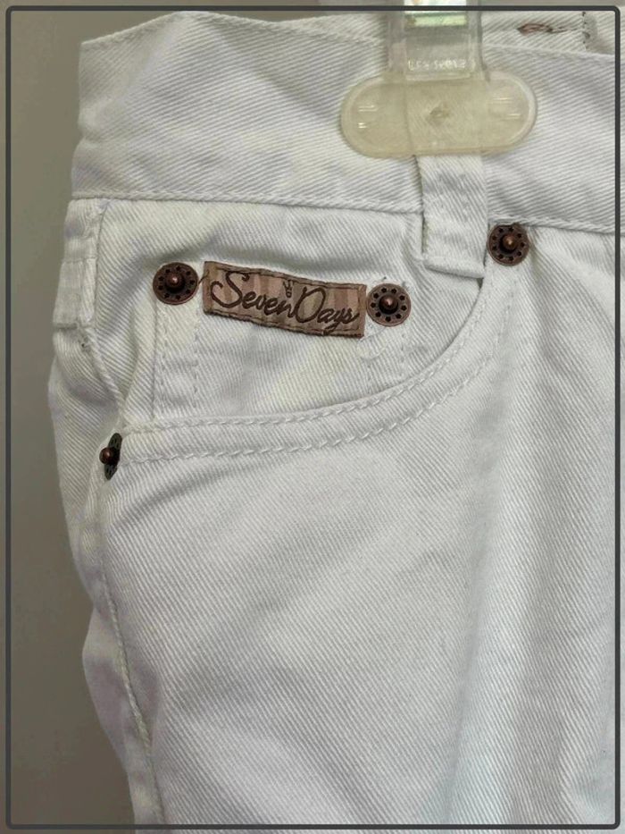 Jeans taille 32 = 12ans marque 7days jobwear - photo numéro 3