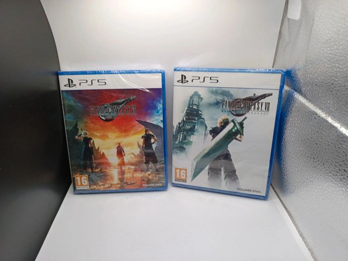 Lot 2 jeux Playstation 5 final fantasy vii remake intergrade/rebirth Neuf