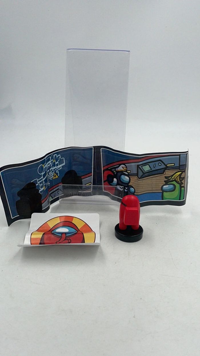 Figurine Among Us 5 cm + autocollant Tomy - photo numéro 2