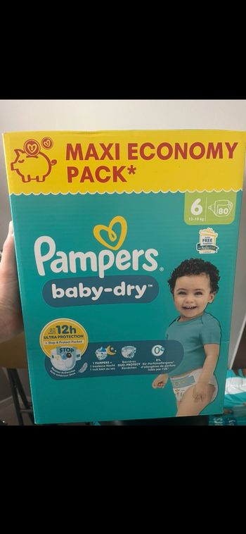 Pampers taille 6