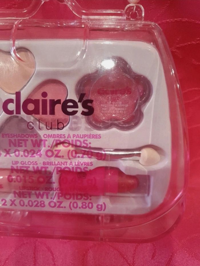 Coffret maquillage enfant perle neuf Claire's - photo numéro 3