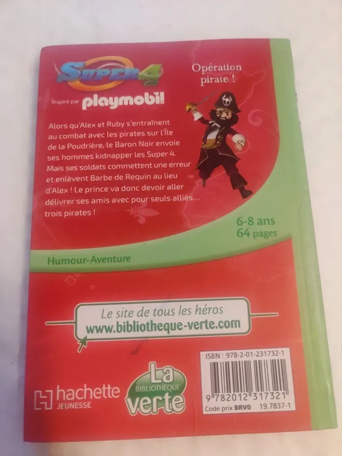 Super 4 Playmobil :  Opération pirate ! - photo numéro 2