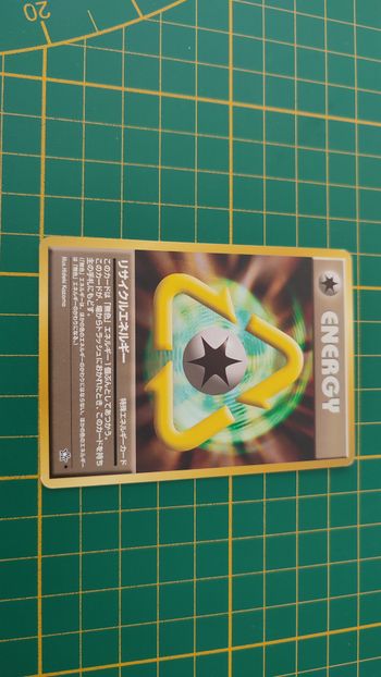 Carte Pokémon japonaise energie recyclable neo genesis rare Pocket Monsters #E22