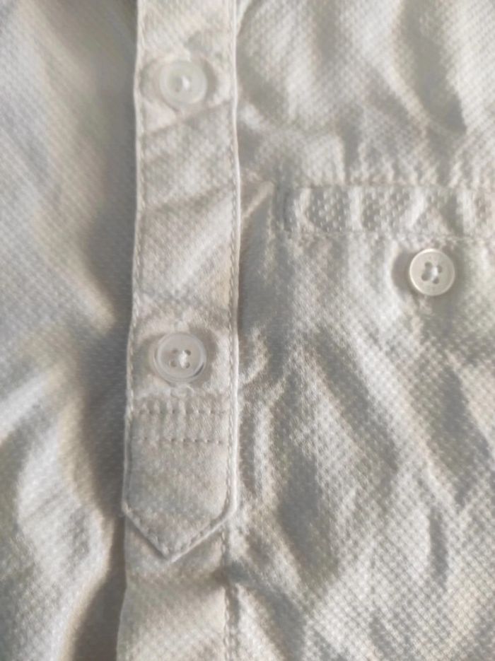 Pantalon velours et chemise Obaibi 6 mois - photo numéro 4