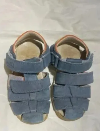 Sandales bébé garçon Bellamy T 23 bleu à scratch