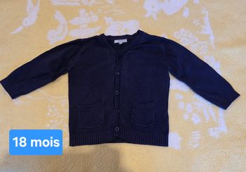 Gilet garçon 18mois