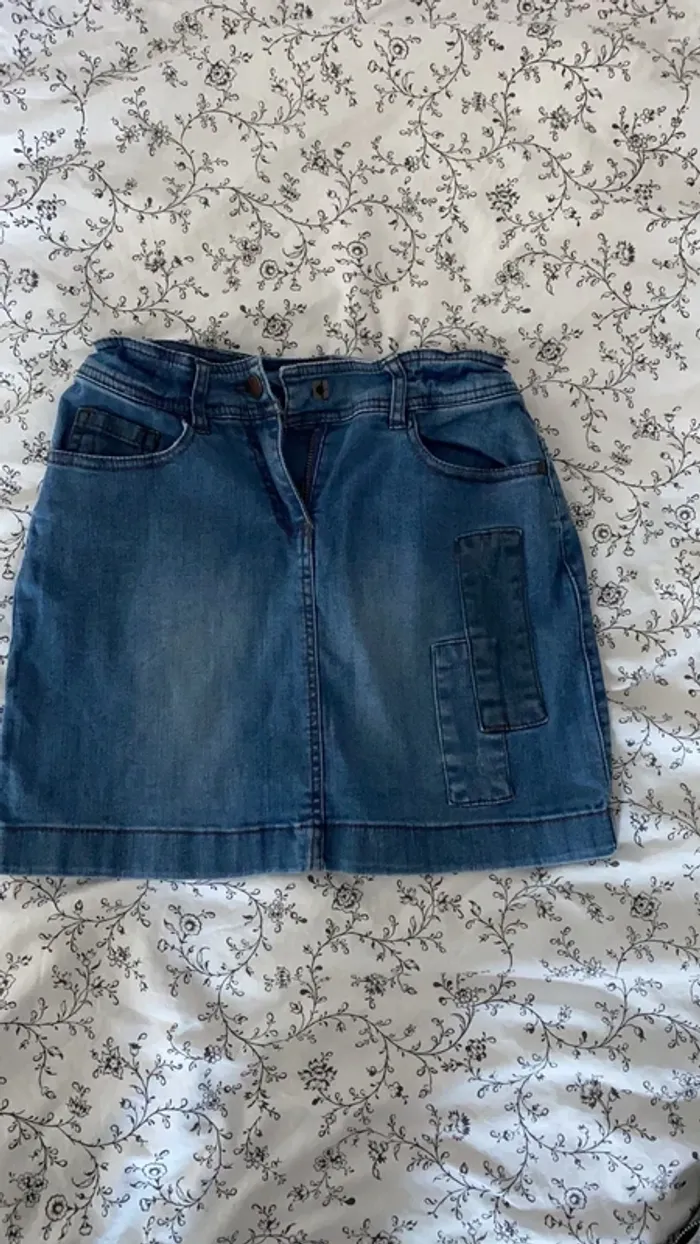 Jupe en jeans