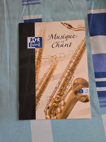 Cahier de musique