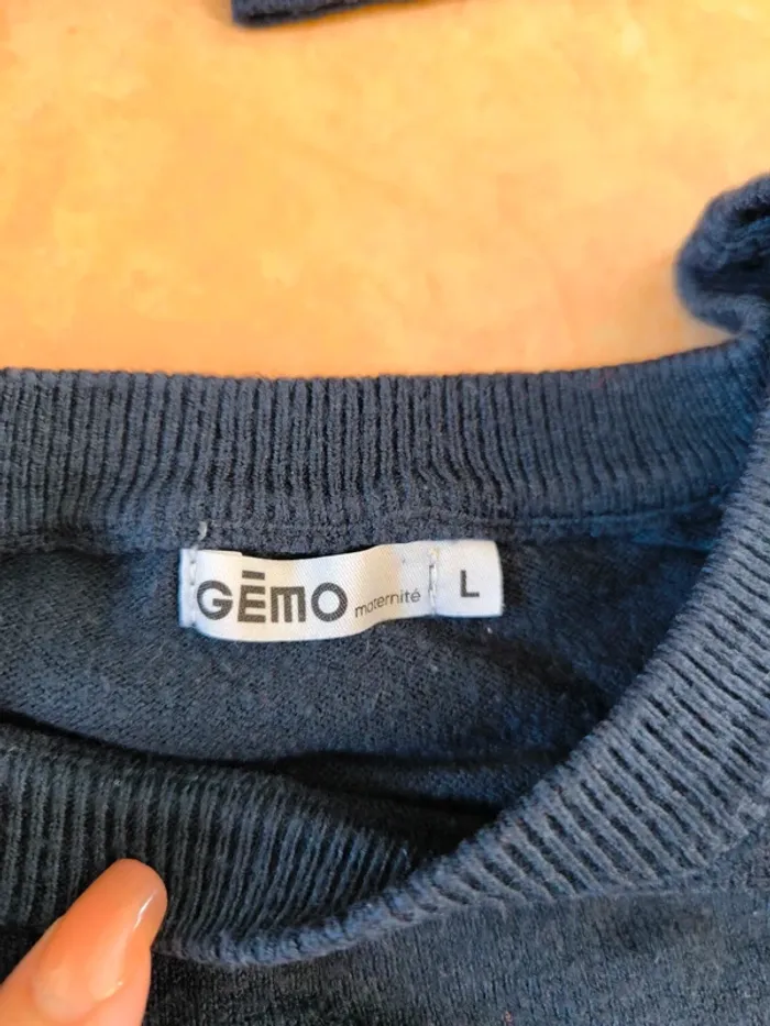Jeans et pull gemo grossesse - photo numéro 4