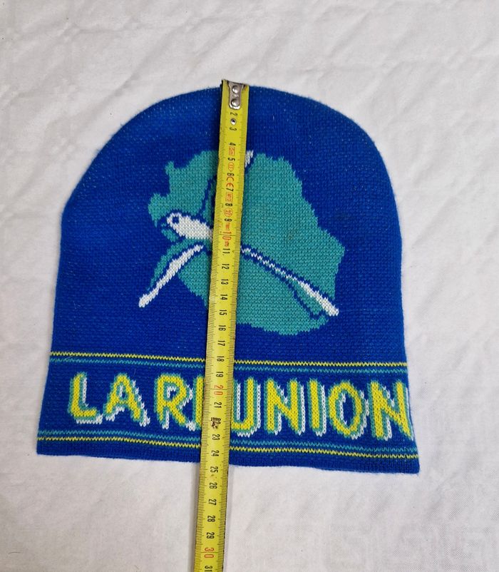 Bonnet mixte homme / femme , la réunion , vintage , Bleu - photo numéro 6