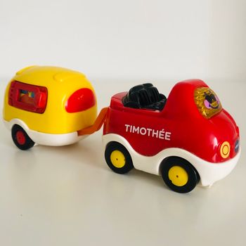 Voiture interactive avec caravane Tut Tut Bolides Vtech 