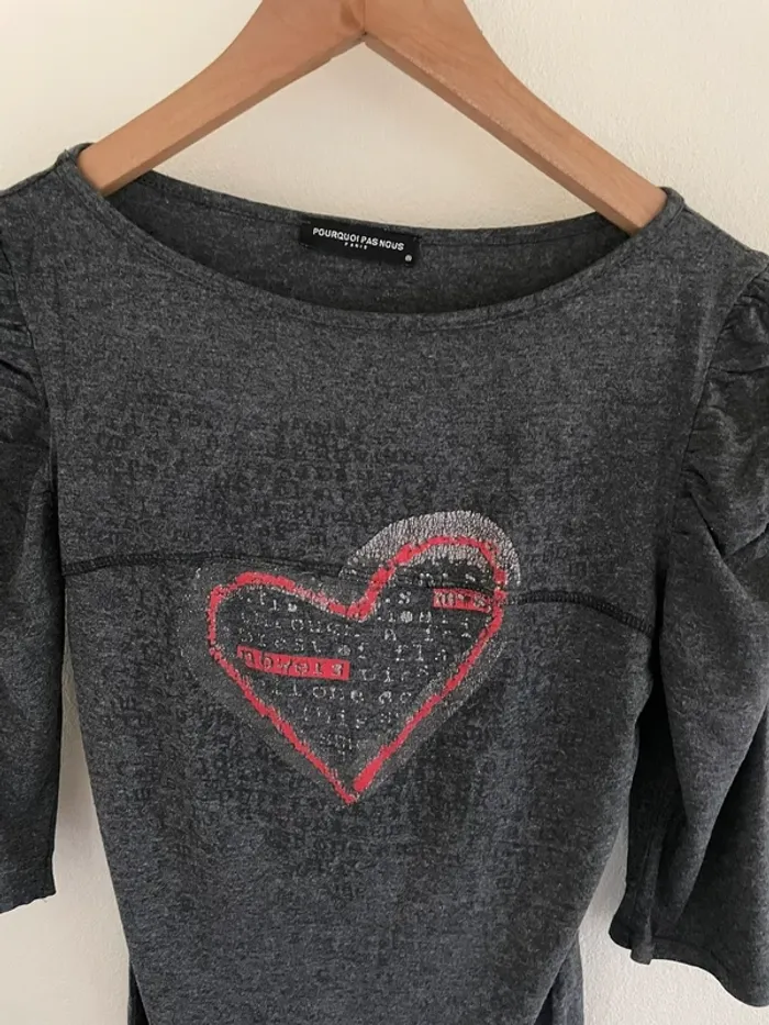 #T-shirt Pourquoi pas nous 🍀 - photo numéro 2