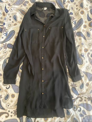 Blouse longue h&m noir