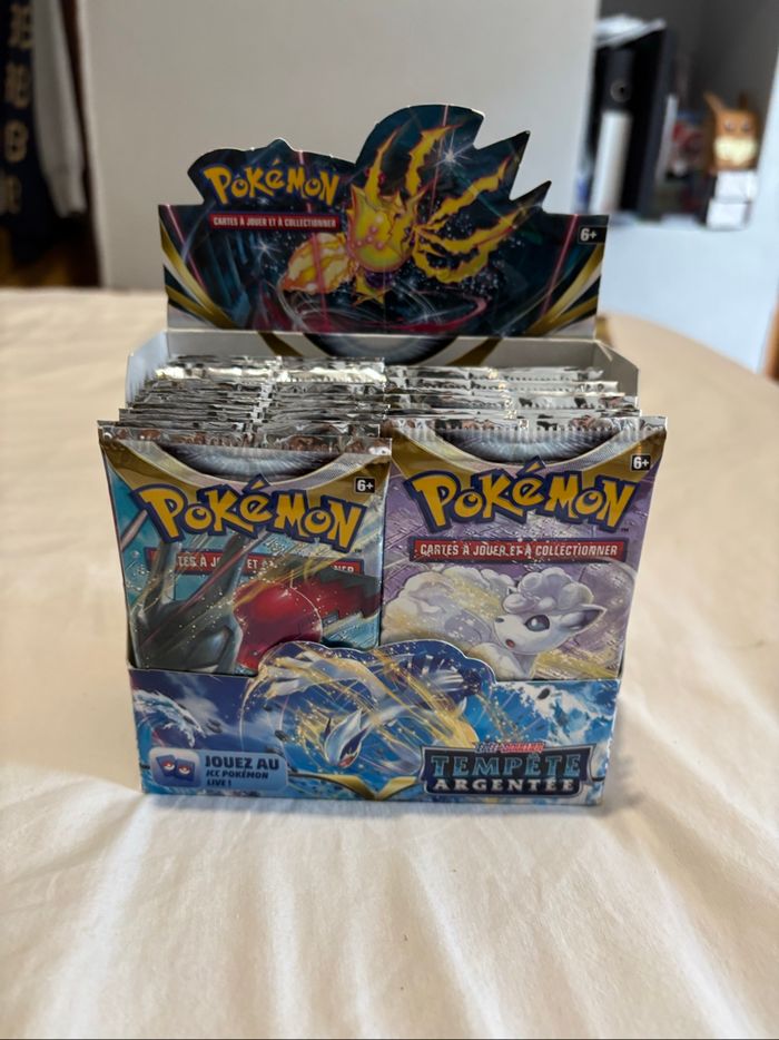 Display EB12 tempête argentée Pokémon (retour de presse non scellée)