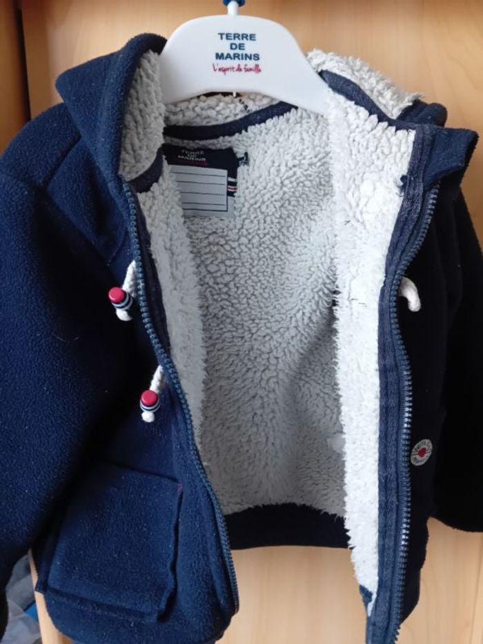 Gilet chaud 12 mois